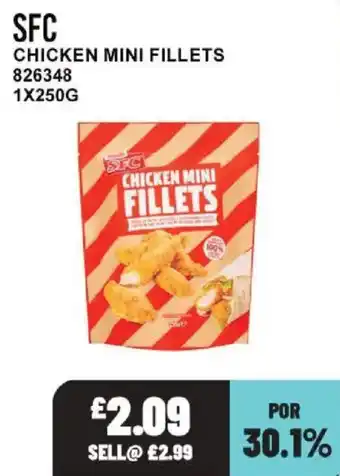 Bestway Sfc chicken mini fillets offer