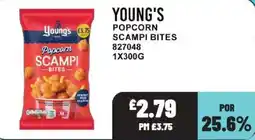 Bestway Young's popcorn scampi bites offer