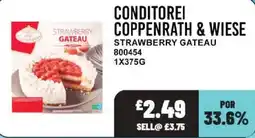 Bestway Coppenrath & Wiese strawberry gateau offer