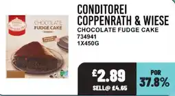 Bestway Coppenrath & Wiese chocolate fudge cake offer