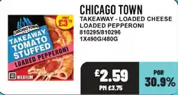 Bestway Chicago town takeaway tomato stuffed loaded pepperoni offer