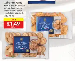 Aldi Cucina Puff Pastry offer