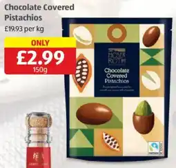 Aldi Chocolate Covered Pistachios offer