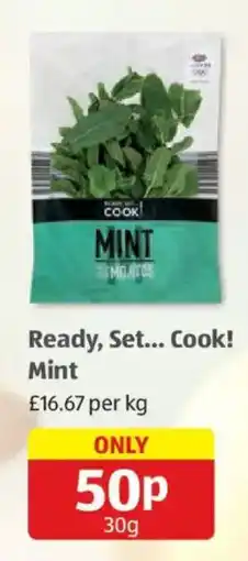 Aldi Ready, Set Cook! Mint offer