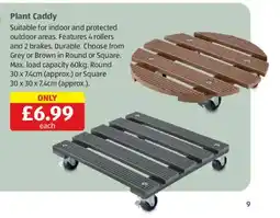Aldi Plant Caddy offer