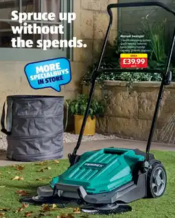 Aldi Manual Sweeper offer