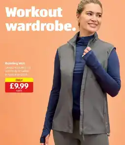 Aldi Running Vest offer