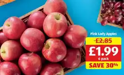 Aldi Pink Lady Apples offer