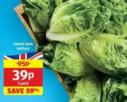 Aldi Sweet Gem Lettuce offer