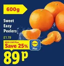 Lidl Sweet Easy Peelers offer