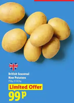 Lidl British Seasonal New Potatoes offer