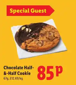 Lidl Chocolate Half-&-Half Cookie offer