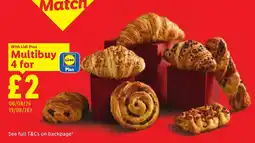 Lidl Multibuy croissants offer