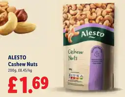 Lidl Alesto Cashew Nuts offer