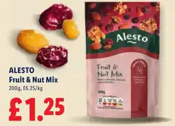 Lidl Alesto Fruit & Nut Mix offer
