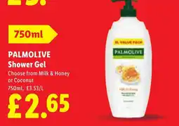 Lidl Palmolive shower gel offer