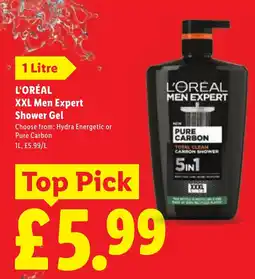 Lidl L'oreal men expert shower gel offer