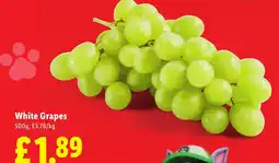 Lidl White Grapes offer
