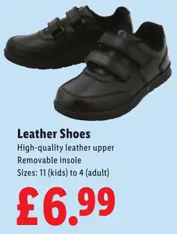 Lidl Leather Shoes offer