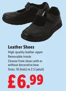 Lidl Leather Shoes offer