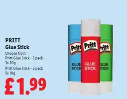 Lidl Pritt glue stick offer