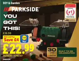 Lidl Parkside drill and grinder offer