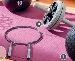 Aldi Skipping Rope/ Ab Roller offer