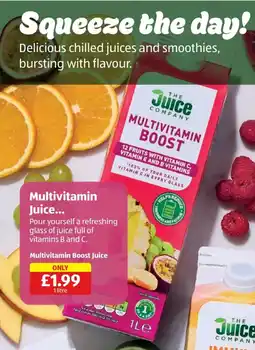 Aldi Multivitamin Juice offer