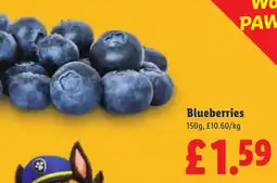 Lidl Blueberries offer