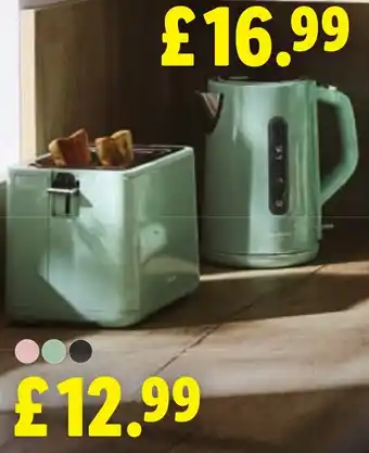 Toaster and Kettle Set