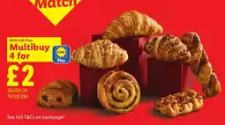 Lidl Multibuy croissants offer