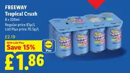 Lidl Tropical Crush offer
