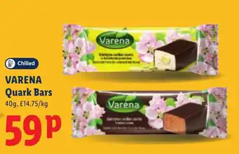 Varena quark bars