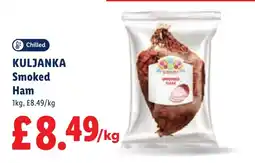 Lidl Kuljanka smoked ham offer