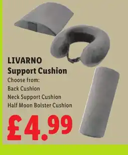 Lidl Livarno support cushion offer