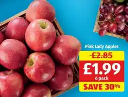 Aldi Pink Lady Apples offer