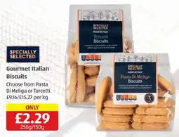 Aldi Gourmet Italian Biscuits offer