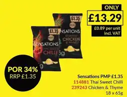 Musgrave MarketPlace Sensations Thai Sweet Chilli or Chicken & Thyme offer