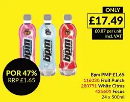Musgrave MarketPlace Bpm Fruit Punch, White Citrus or Focus offer