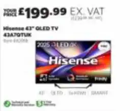 Costco Hisense 43" QLED TV offer