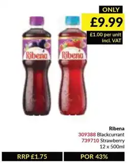 Musgrave MarketPlace Ribena offer