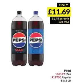 Musgrave MarketPlace Pepsi Max offer