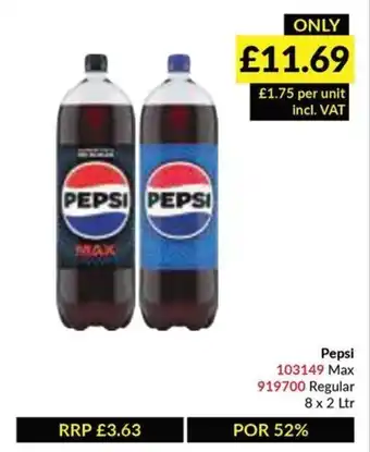 Pepsi Max or Regular