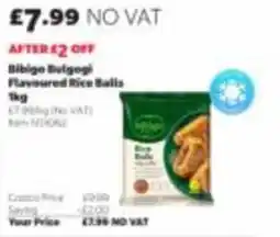Costco Bibigo Bulgogi Flavoured Rice Balls offer