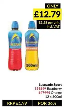 Musgrave MarketPlace Lucozade Sport offer