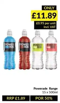 Musgrave MarketPlace Powerade Range offer