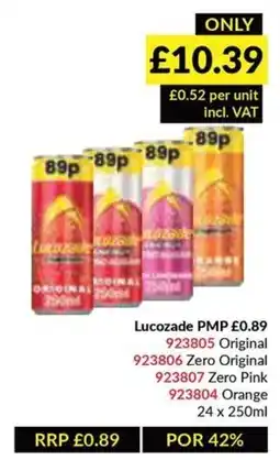 Musgrave MarketPlace Lucozade offer
