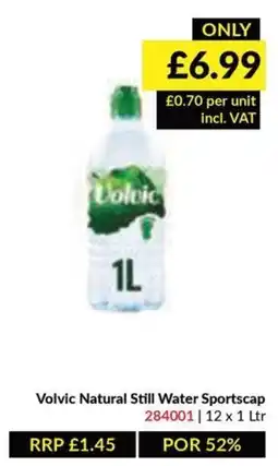 Musgrave MarketPlace Volvic Natural Still Water Sportscap offer