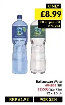 Musgrave MarketPlace Ballygowan Water offer