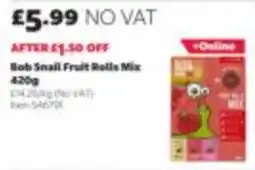 Costco Bob Snail Fruit Rolls Mix offer